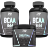 Kit Hipertrofia Dark Lab 2 x BCAA 3:1:1 + Creatina 100 g