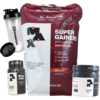 Kit Max Titanium Mass 3 kg + Creatina 150 g + BCAA 100 caps + Coqueteleira