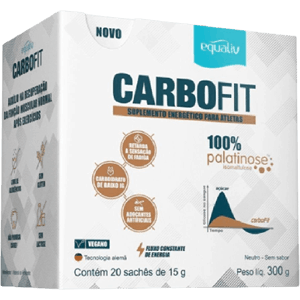Carbofit Palatinose Equaliv 20 sachês de 15 g