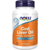 Óleo de Fígado de Bacalhau NOW Foods 1000 mg 90 Cápsulas