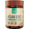 Vegan D3K2 Nutrify 60 cápsulas